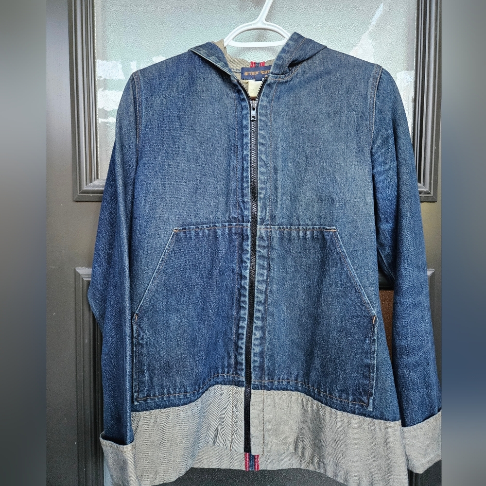 Vintage Two-toned Armor Jeans Jeans Jacket in size M